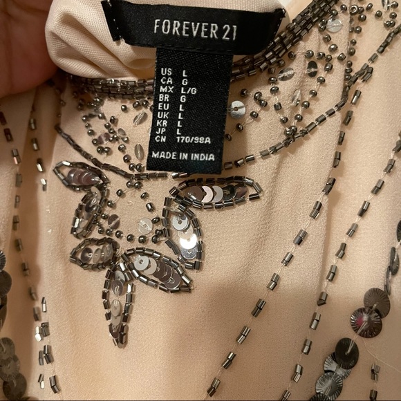 Forever 21 Beige Shift Dress - Picture 7 of 8